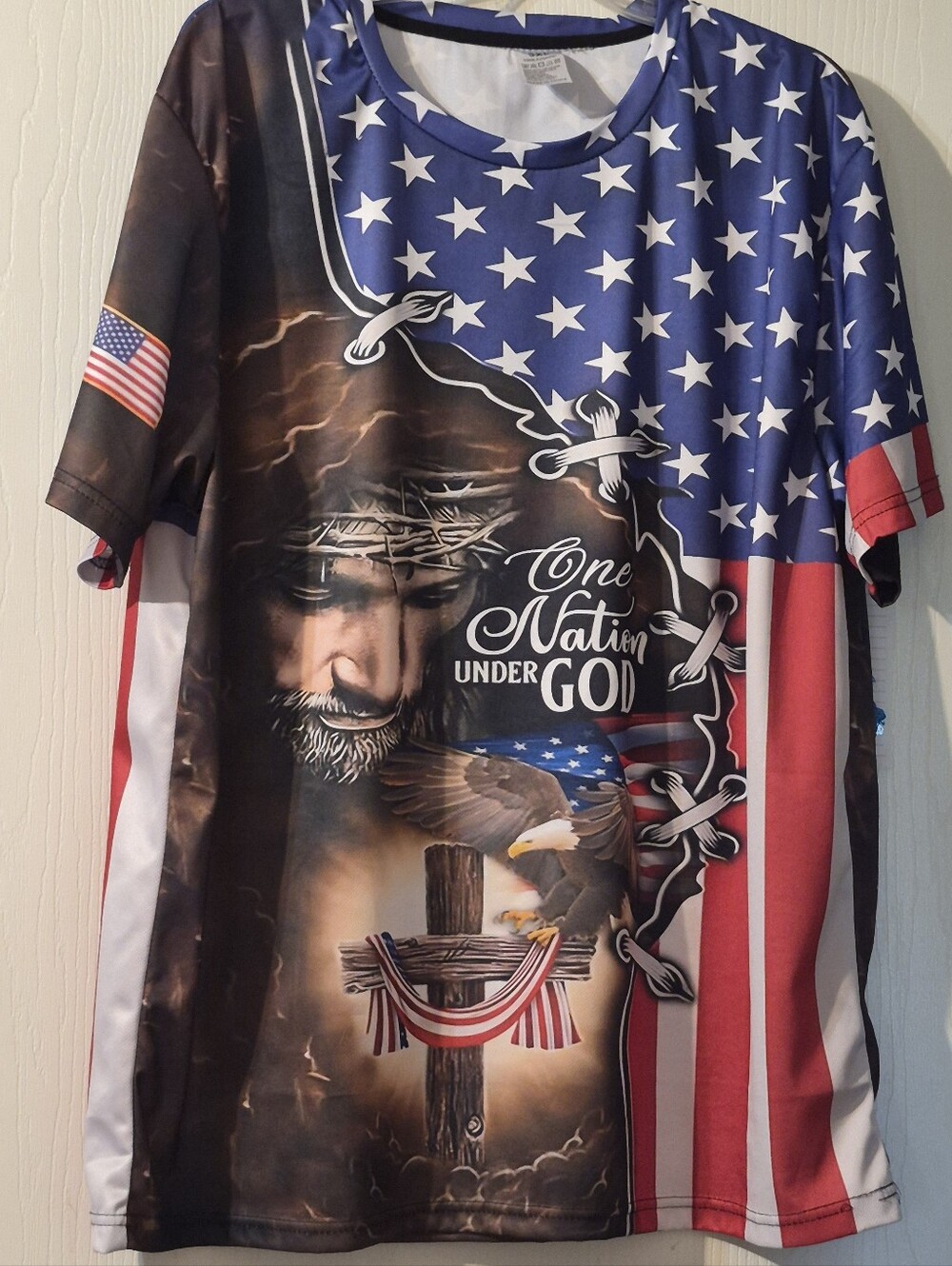 Patriotic Tee 'One Nation Under God'